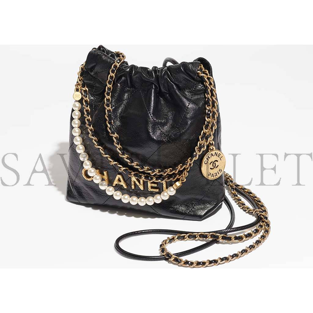 Ch*el 22 mini handbag as3980 b10672 94305 (20*19*6cm)